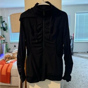 Lululemon black cinched jacket - never worn